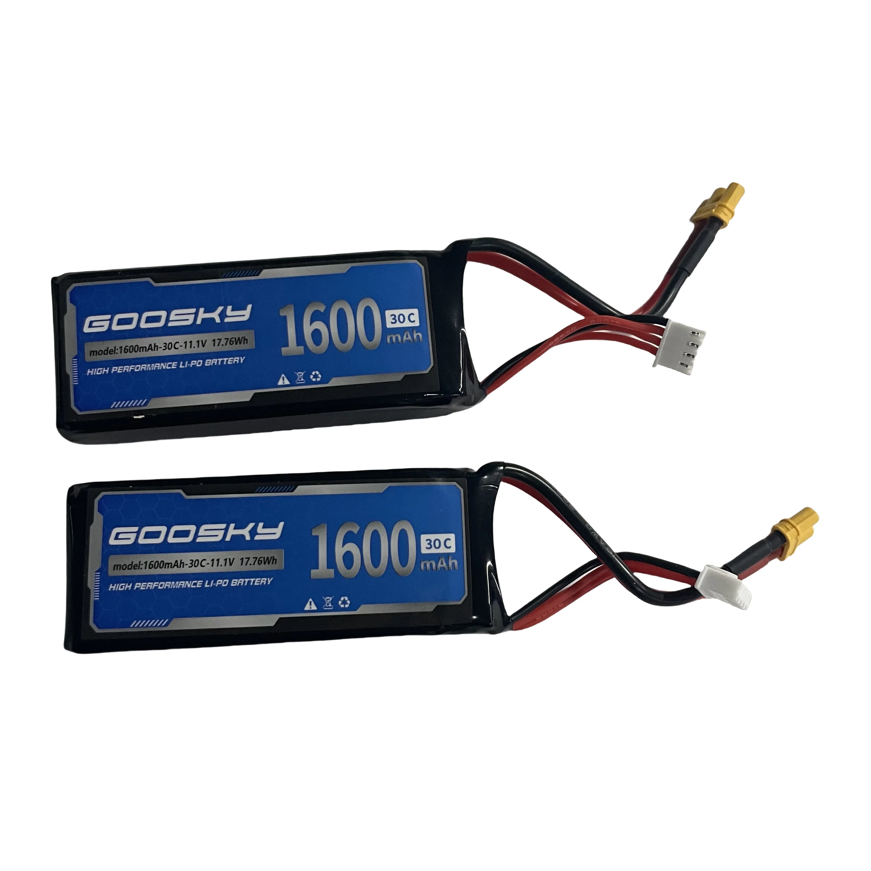 GOOSKY – batterie originale E2 UH-1Y 11.1V 1600mAh 30C Lipo RC, pièces de rechange pour hélicoptère, accessoires