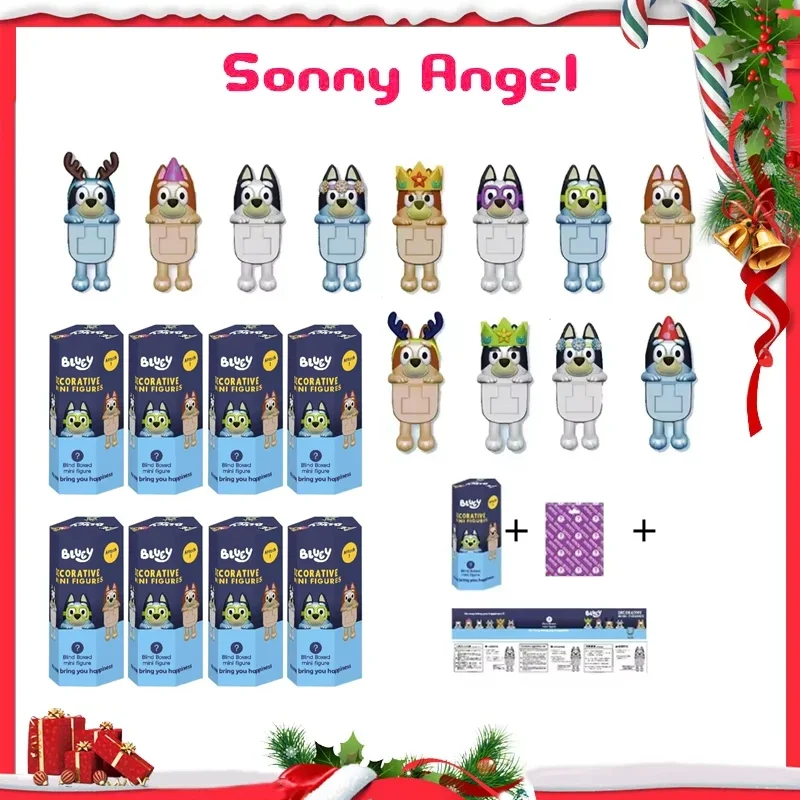 Nieuwe Blind Box Speelgoed Blauwe Engel Yi Pop Decoratie Speelgoed Mini Karakter Mobiele Telefoon Decoraties Kerstcadeaus Kindergeschenken