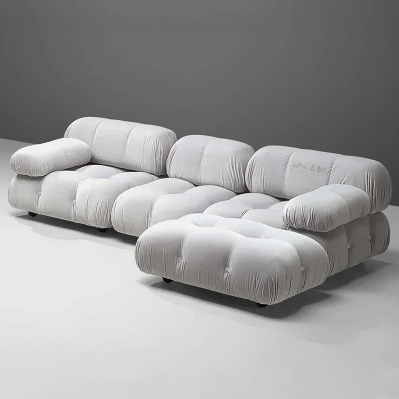 Minimalist Sofa Cloth Art Copy Classic Free Combination Module Sofa  Lazy Relax Salon Furniture