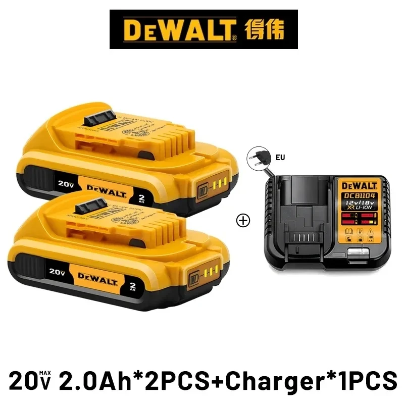 ? ? Originele DeWalt 6Ah/5Ah 20V batterij vervangbaar voor DCD887 DCD805 DCF860 Dcd796 DCG406 DCF880 DCF512 DCD805 accugereedschap