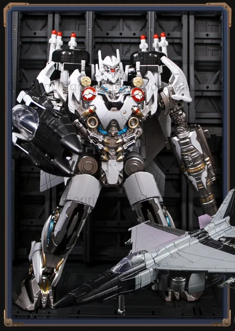 BMB LS-01 Transformiertes Spielzeug Oversize Roboter 27 cm Legierung Black Mamba TF Nitro Zeus Flugzeug Film Anime Action Figur Modell Spielzeug geschenk