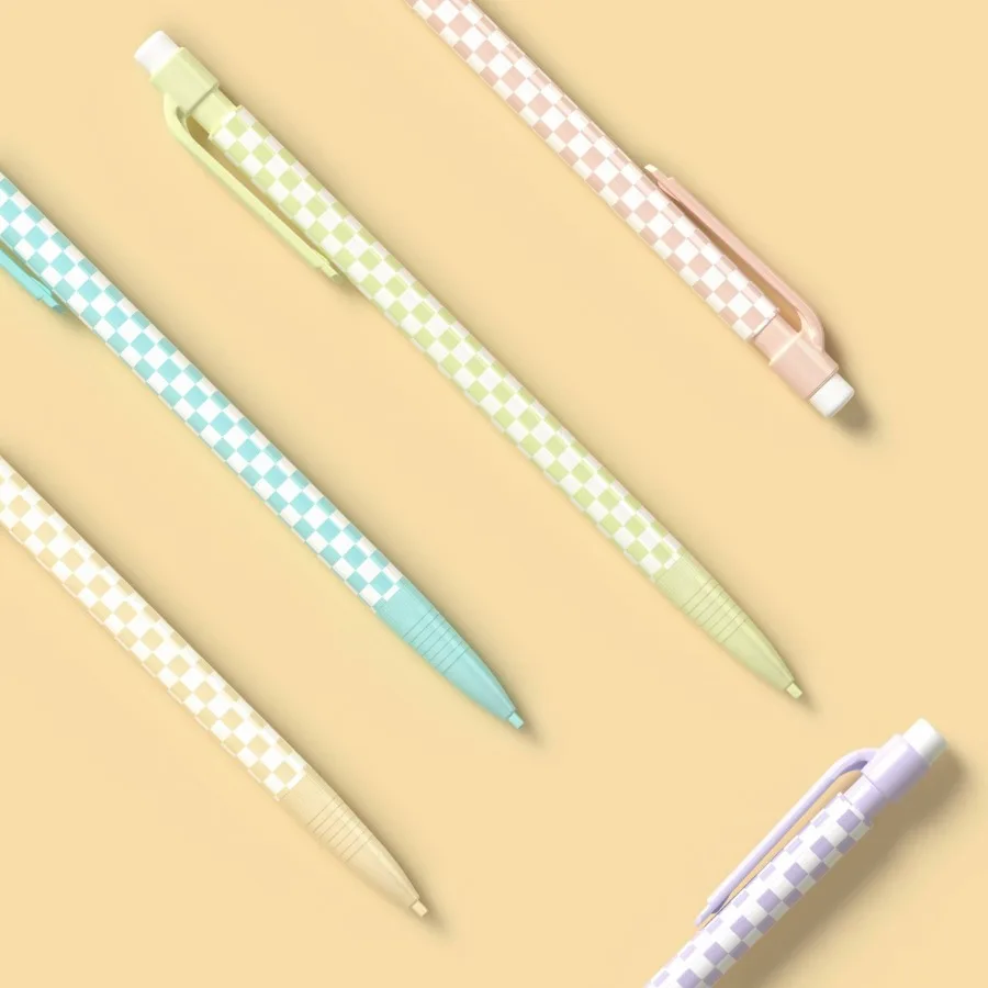 5pk Fashion Writing Mechanical Pencils