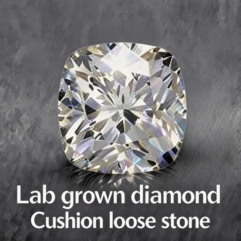 

Loose Cushion Lab Grown Diamonds 3mm to 5mm DE Color VS-VVS Clarity CVD HPHT For Jewelry No IGI