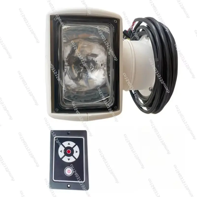 12V 24V Marine Searchlight Yacht Search Light Halogen Xenon Yacht Speedboat Luya Boat Concentrating Ultra-bright Spotlight