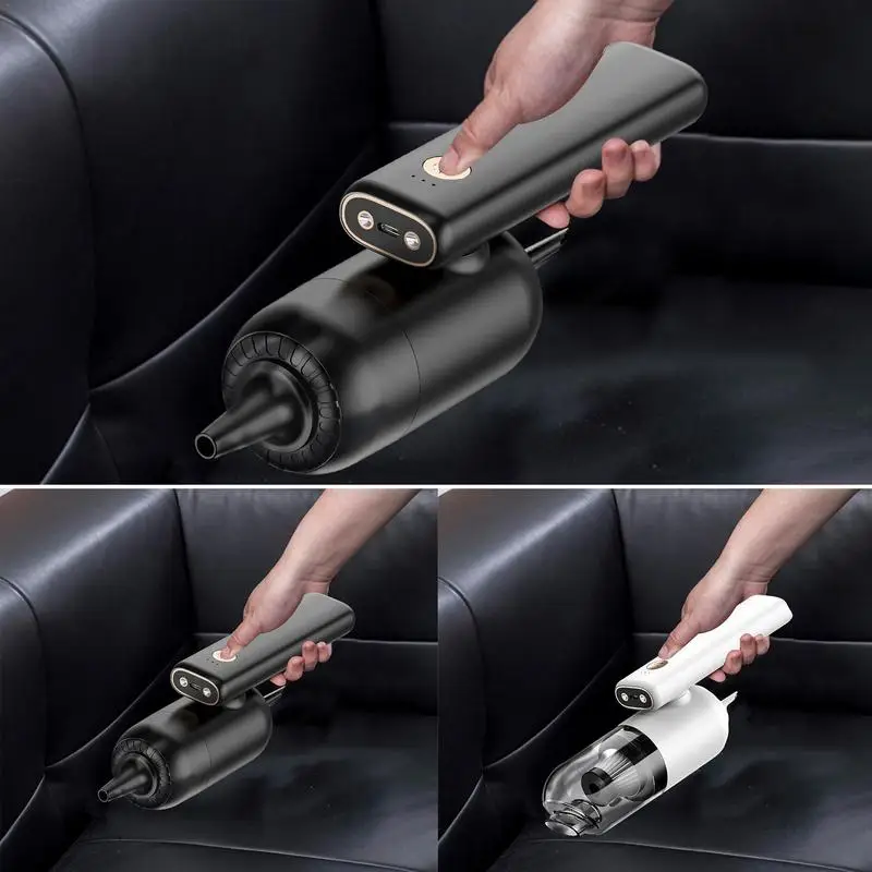 Car Vacuum Cleaner Cordless Handheld Auto Vacuum Home Car 10000Pa Strong Suction Blowing Integrated Portable Vacuum Cleaner