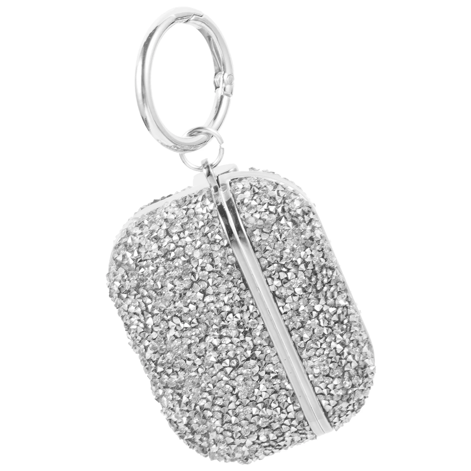 

Sparkling Earphone Case for Premium Pc Protective Shell Lightweight Shockproof Wear Resistant Glitter Finish Portable