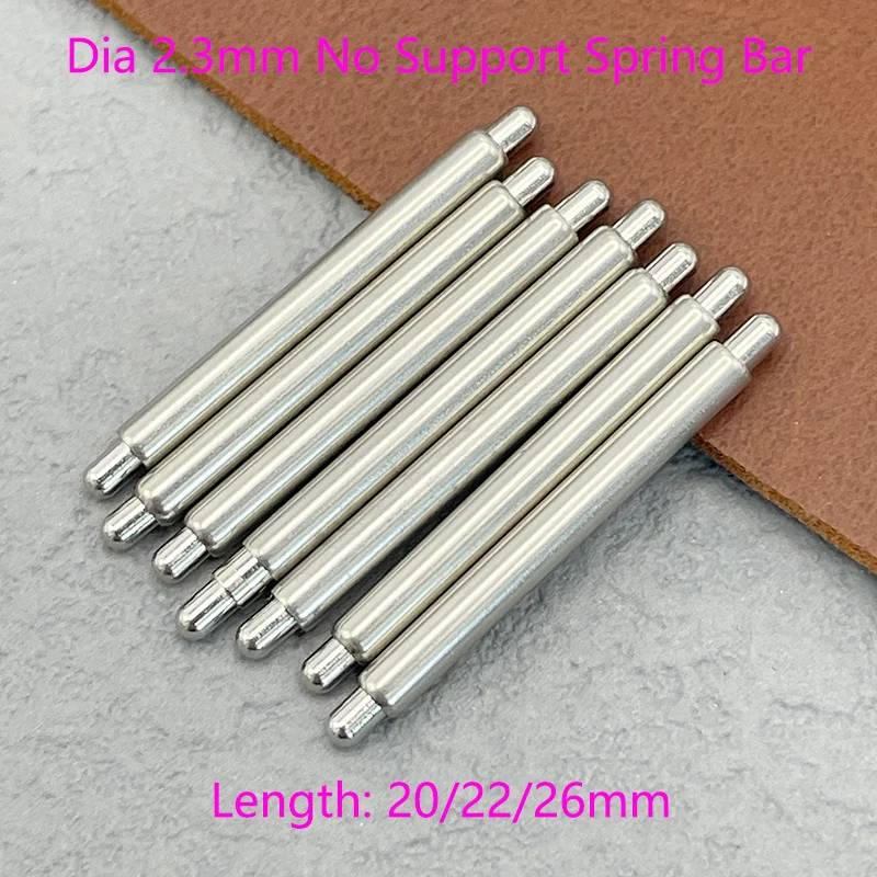 4/10/20PCS Dia 2.3mm Spring Bars for Garmin Watch Strap Connector Stainless Steel Spring Pins Length 20mm/22mm/26mm Spring Bar