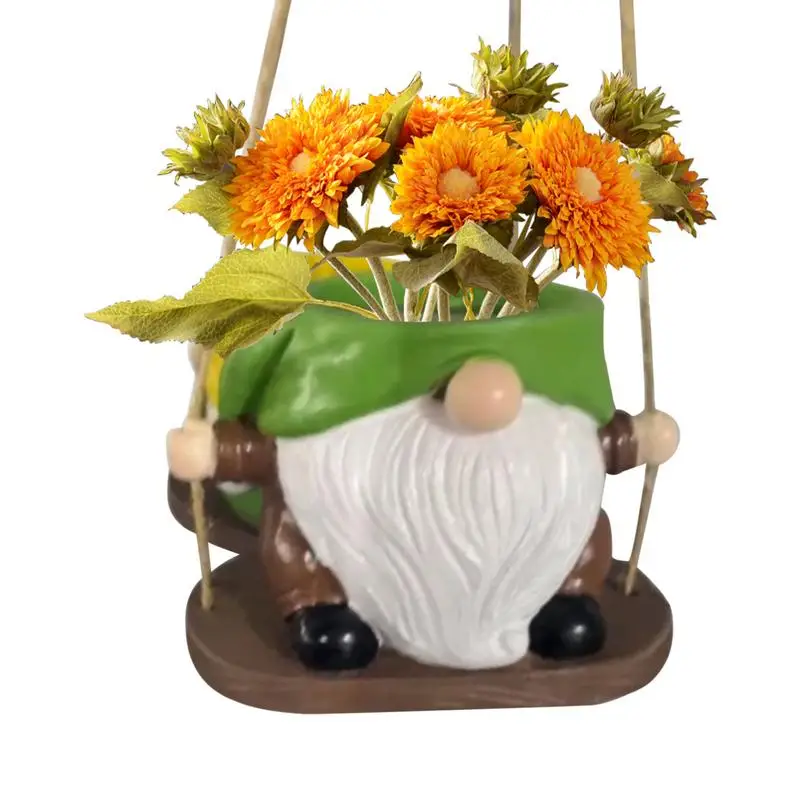 Plant Pot Swinging Flower Pot Swing Planter Multi-Functional Potted Plant Magnetic Suspension Floating Pot Potted Plant Home Des