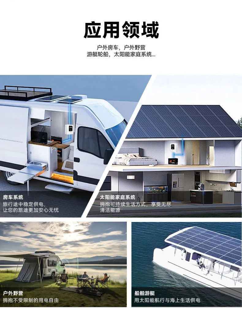 500W Pure Sine Wave Solar Inverter PWM Controller 12V/24V DC to AC Power Inverter with USB & Outlet for Home Use view 4