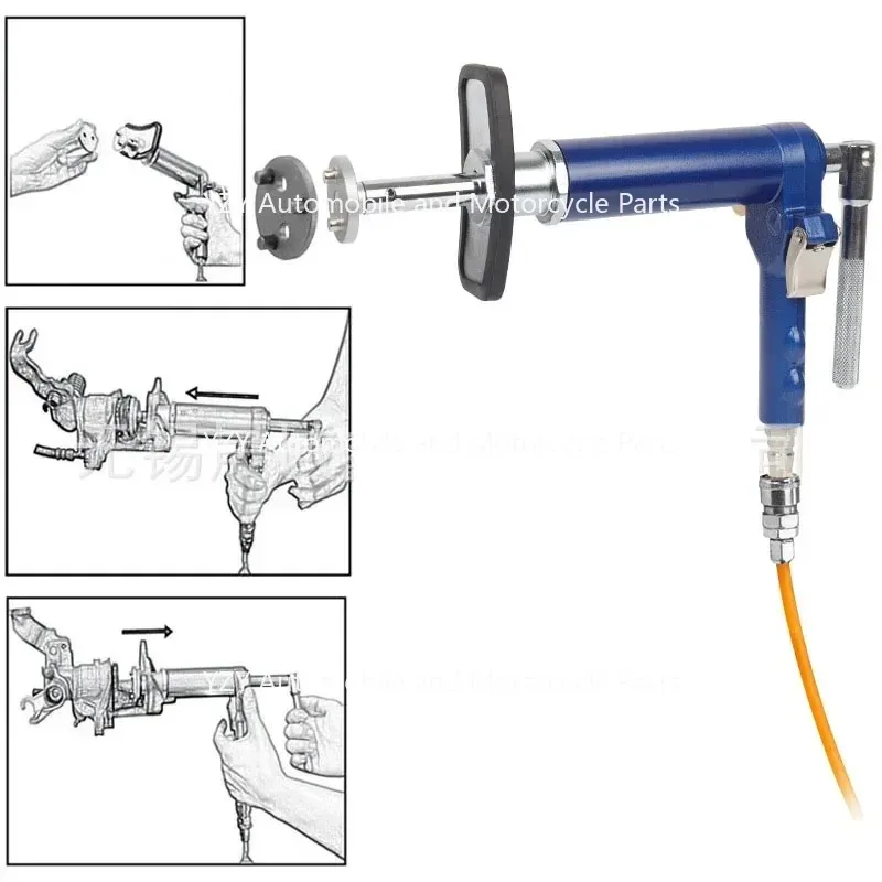 24-piece Set Of Pneumatic Brake Cylinder Return Tool To Adjust Piston Top Return Device Brake Pad Replacement And Disassembly