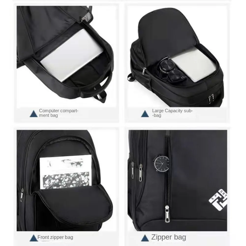 Backpack for Men Multifunctional Business Notebook Backpack Waterproof Film Men\'s Backbag Casual Bag