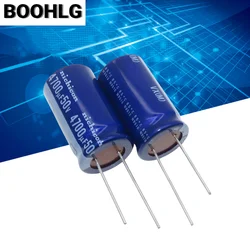 2PCS original 4700UF 50V Nichicon fever capacitor 50V 4700UF 22X40 VX Lanpao Audio