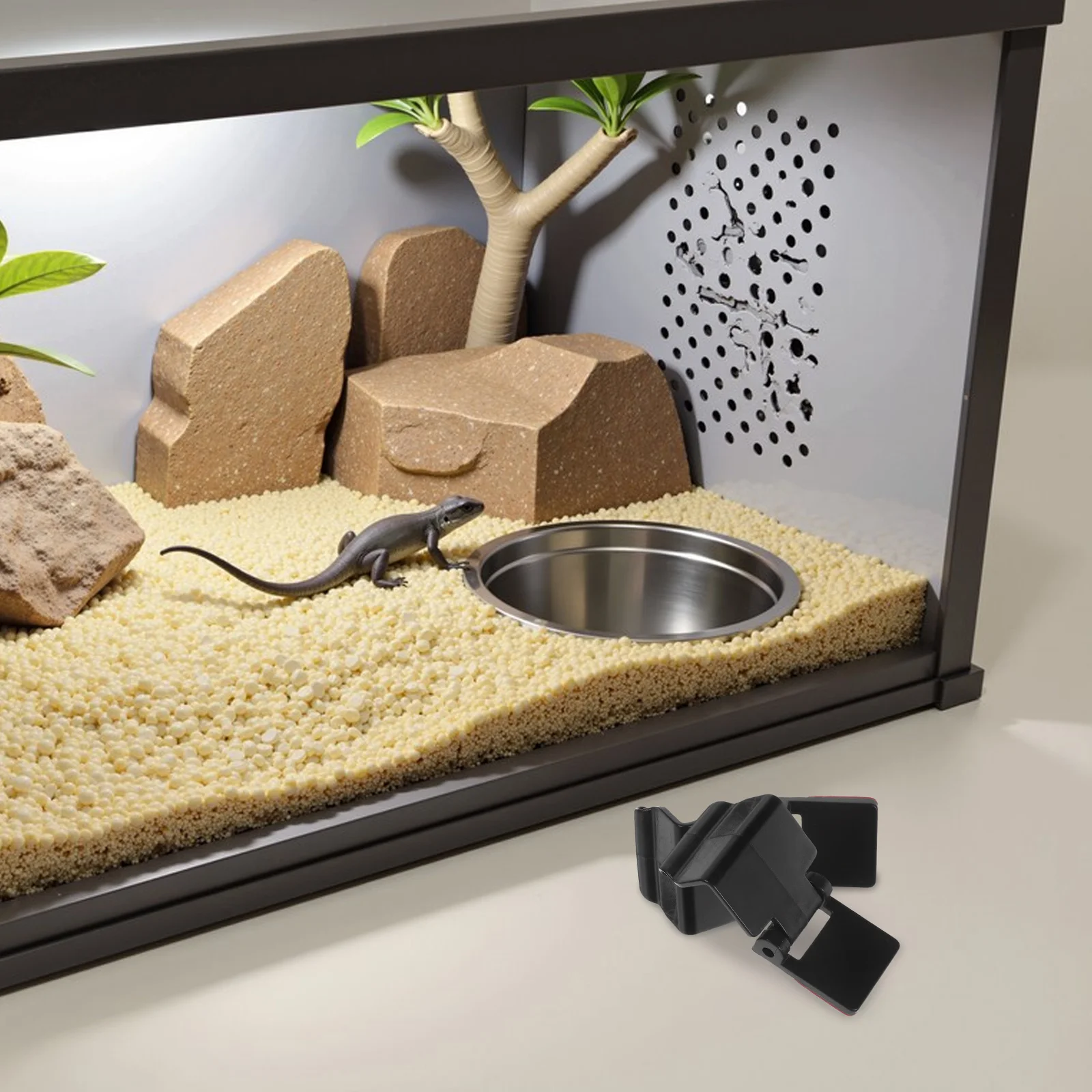 

6Pcs Reptile Terrarium Locks Anti-Escape Aquarium Clips for Safe and Secure Pet Enclosures Terrarium Lock Aquarium Lid Clips