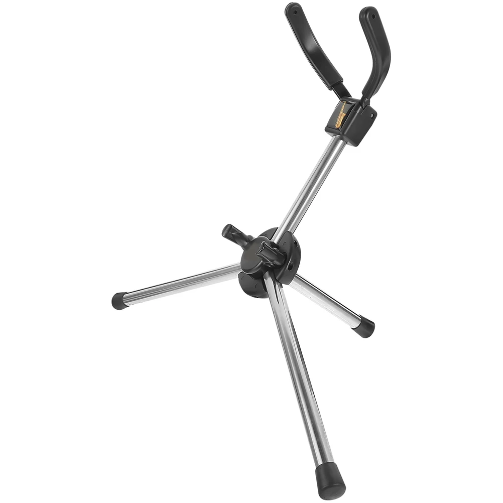 

Portable Saxophone Stand Stable Tripod Adjustable Backrest Alto Tenor Foldable Bracket Music Accessory Wind Instrument Holder
