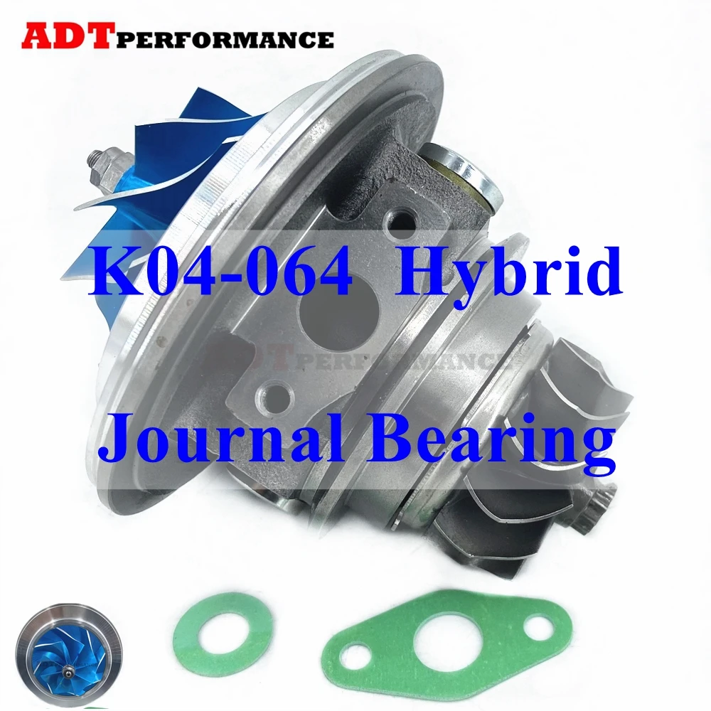 

EA888 GEN1/2 K04-064 Ball Bearing Hybrid Turbo Cartridge 53049700064 for Volkswagen Scirocco 2.0 R TSI 195 Kw - 265 HP