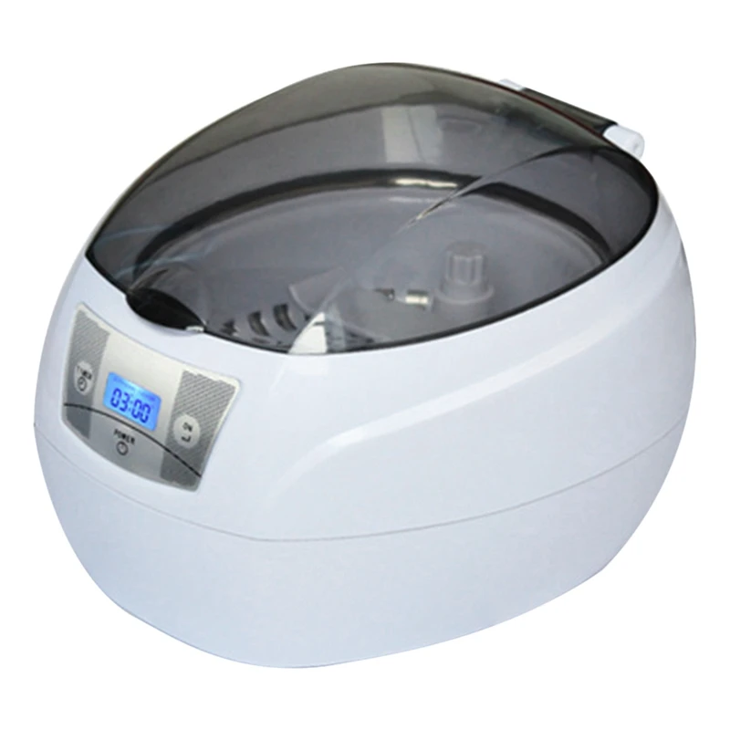 Ultrasonic Jewelry Cleaner Machine 750Ml 40 Khz Professional Cleaner Multi-Purpose For Jewelry Glasses Watches