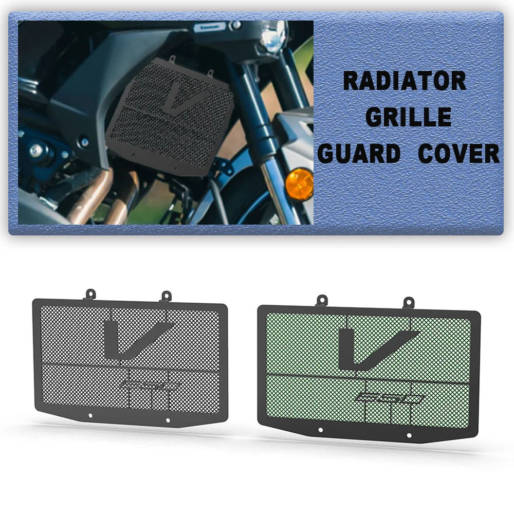 

Motorcycle Radiator Grille Guard Cover Water Tank Protective FOR KAWASAKI KLE650 VERSYS 650 ABS 2006 2007 2008 2009 KLE 650