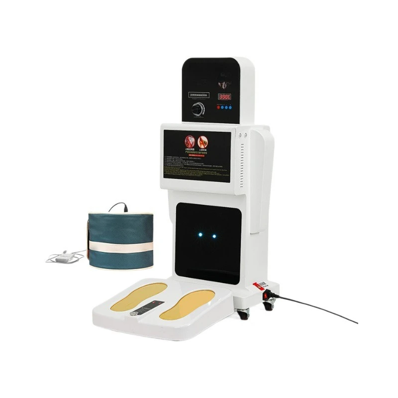 

Hot magnetic gas and blood temperature pass health instrument Plantar energy balance instrument