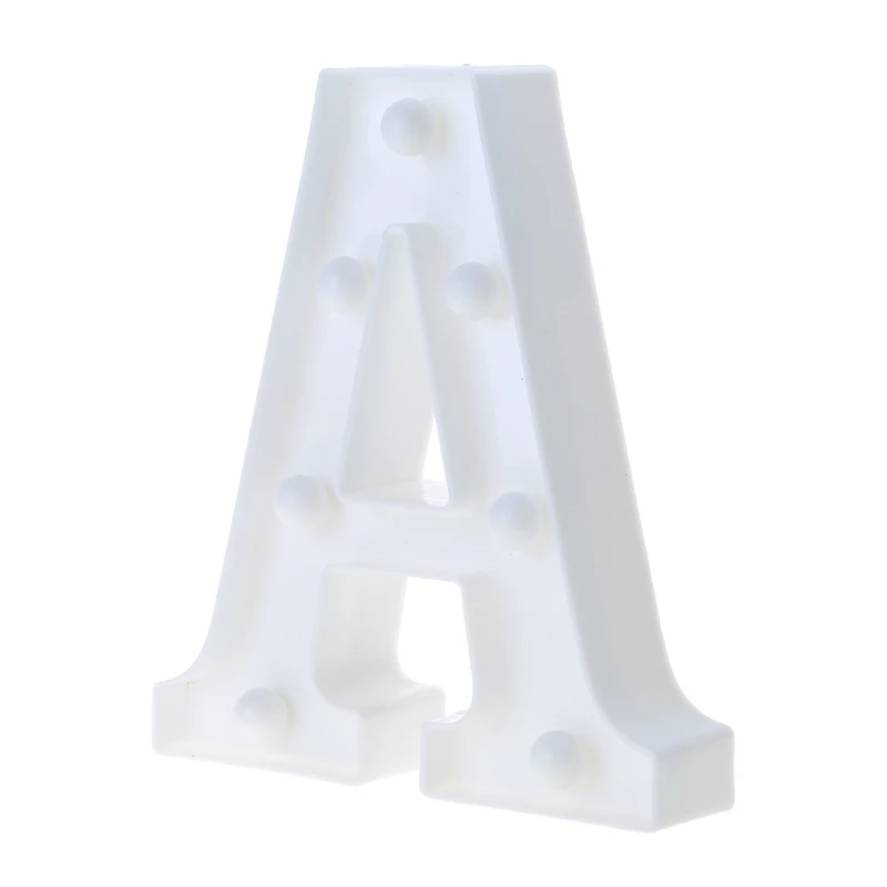 Led Letter Lights Marquee Letter Signs Color Letter Lamp with Remote for Party Dropship