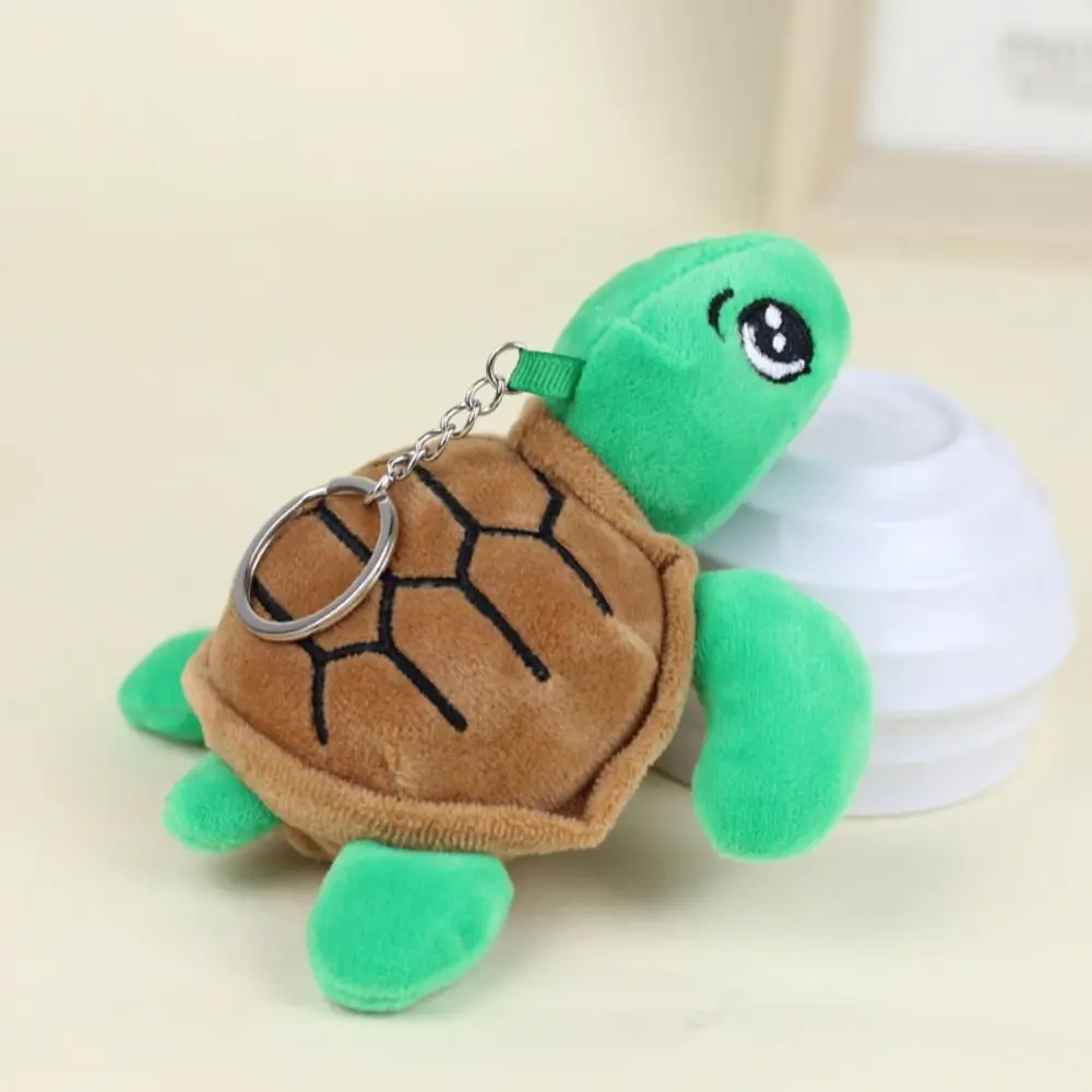 

Stuffed Toys Soft Animal Bag Ornaments Cute Turtle Keychain Tortoise Plush Pendant Turtle Plush Keyring Plush Tortoise Dolls