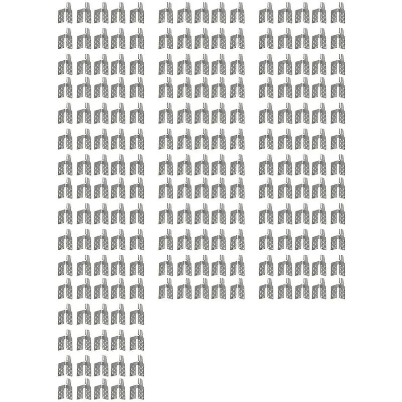 

800 шт., зажим для углеродной термопленки, аксессуары для теплого пола с медным покрытием, серебряный зажим, зажим для пленки для подогрева пола