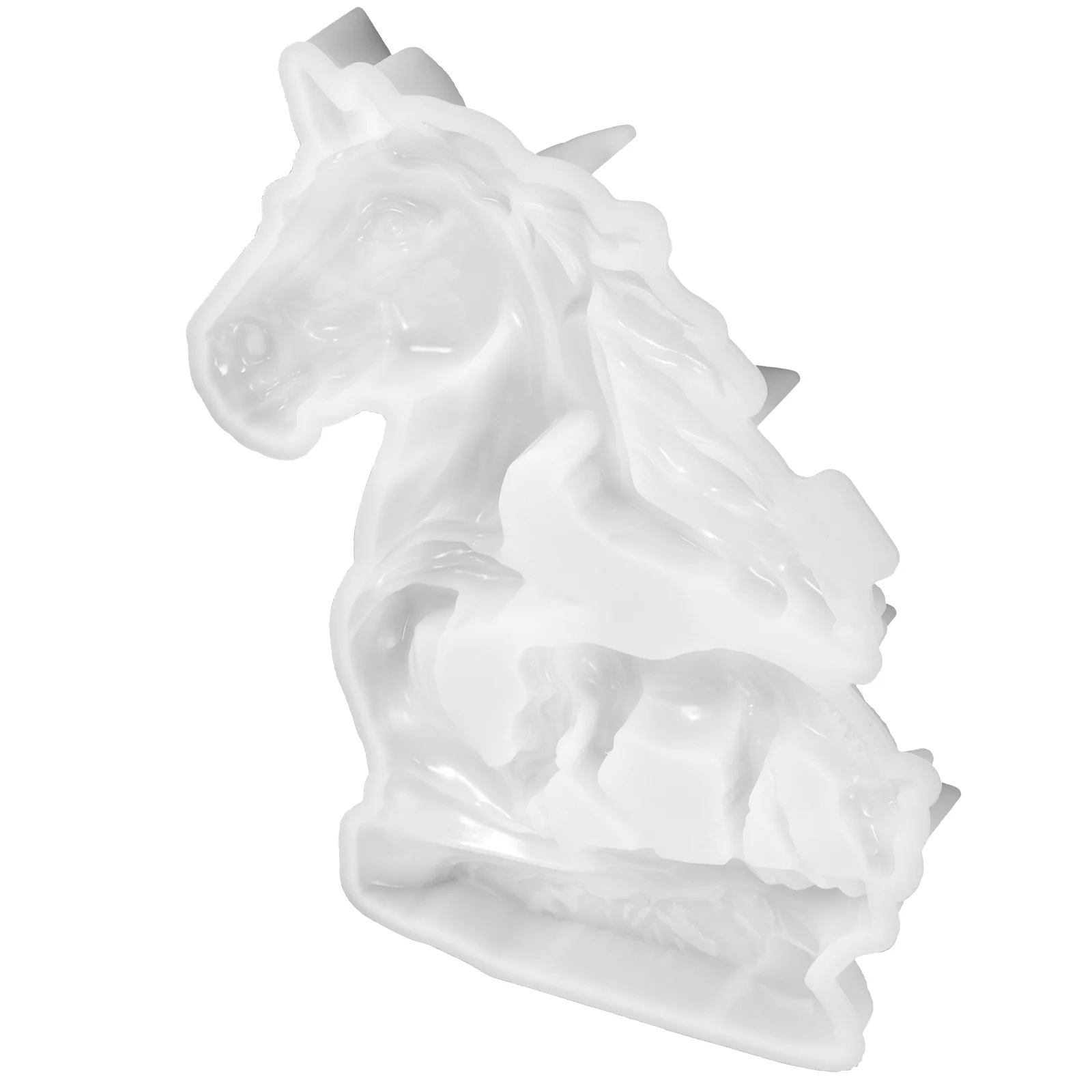 Durable Flexible Silicone Horse Shape Mold DIY Epoxy Casting Mold for Table Decor and Craft Supplies DIY Supplies