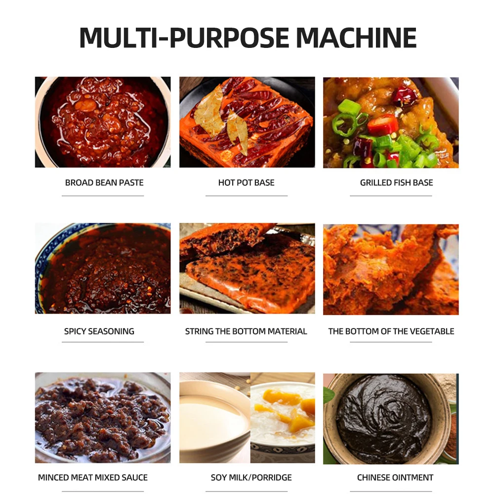 Type 40 Commercial Wok Mixer Cuisine Stainless Steel Barrel Small Stir-Fry Mixer Automatic Mixing Equipment