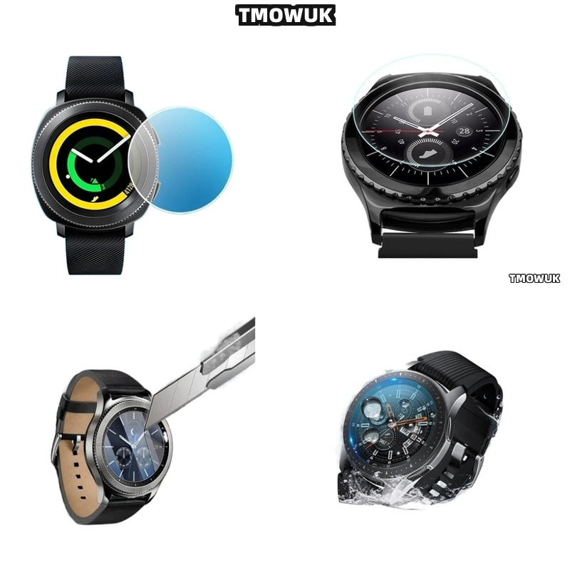 

For Samsung Gear Sport Gear 2 3 4 zero - HD Tempered Glass Screen Protector - 9H Hard, Anti - Scratch