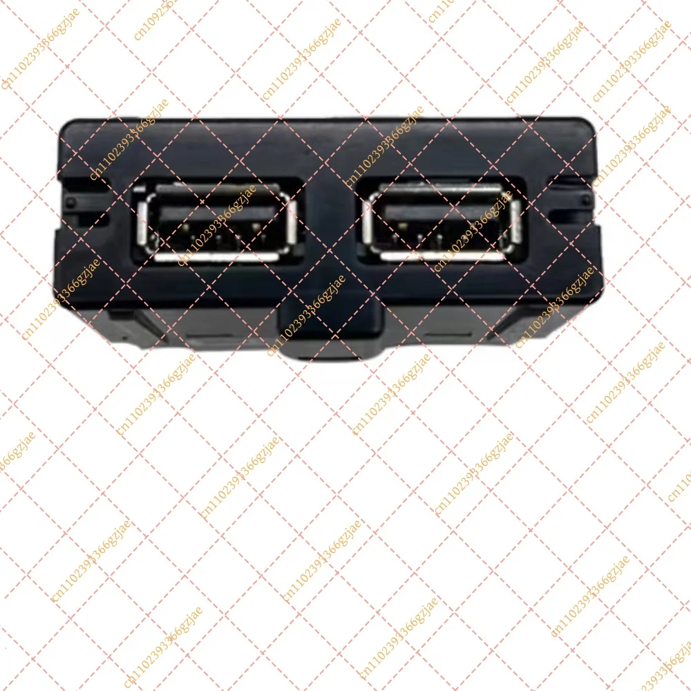 Rear Seat USB Socket Armrest 5QD035726 with Wiring for VW Tiguan Teramont Skoda Kodiaq Octavia A7 ID.4 ID.6, Replacement Part