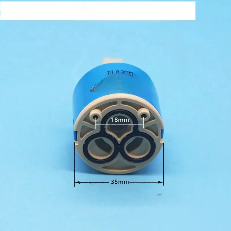 FL02BD HAIN-YO Hybrid hot and cold faucet ceramic spool flat foot, diameter 35MM