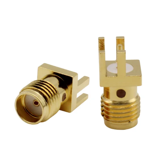 

1pcs SMA Female Solder Edge PCB Mount Straight RF Connector 1.73 mm Pitch SMA-KE Receptacle Solder 27GHZ