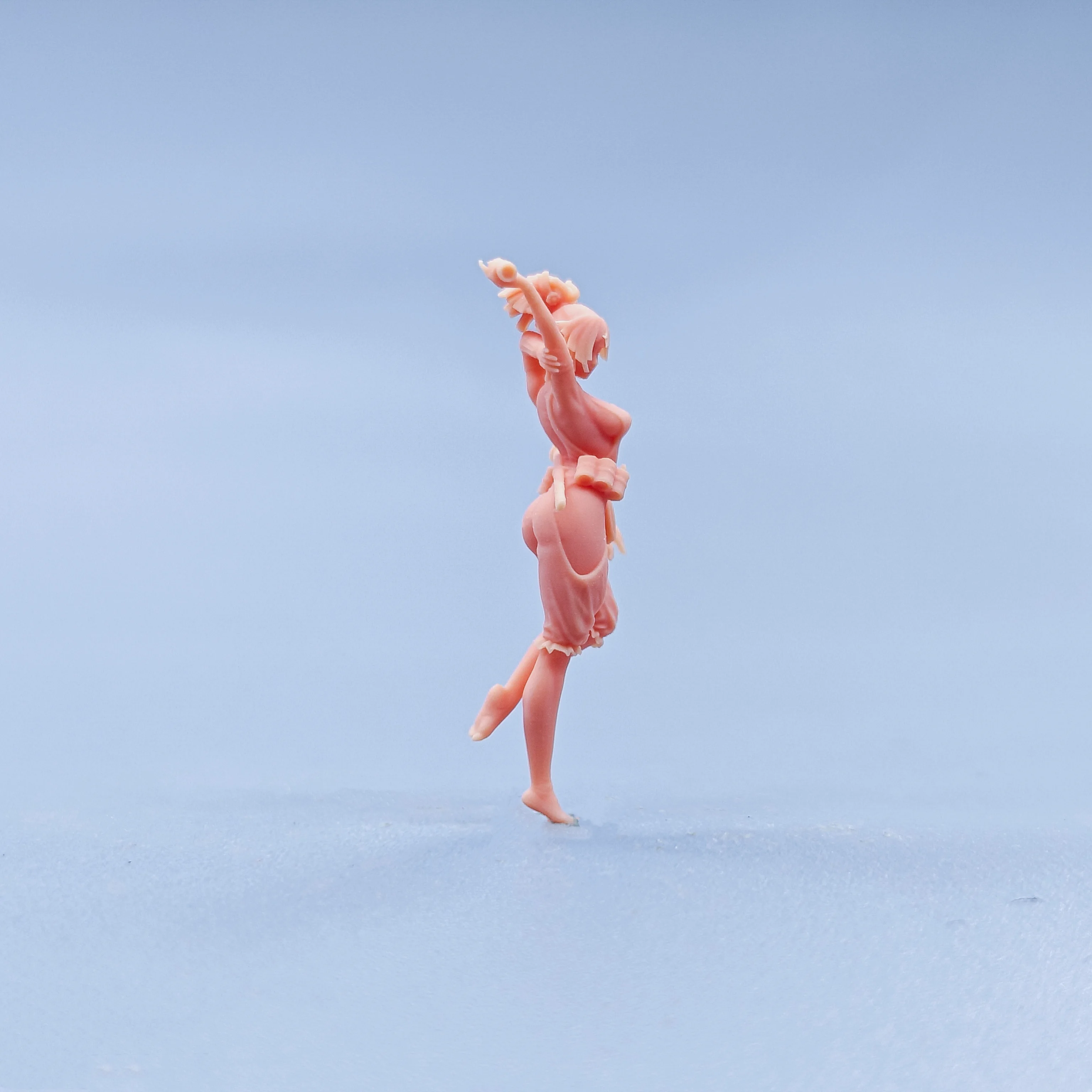 1/64 1/43 تماثيل مقياس نموذج الراتنج الجحيم الجنة Yuzuriha غير ملونة المنمنمات ديوراما رسمت باليد D715 D717