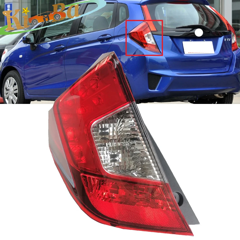 KIMBA For Honda FIT JAZZ GK5 GP5 2014 2015 2016 Tail Lamp Rear Light Lamp Taillight Taillamp 33550-T5A-G01