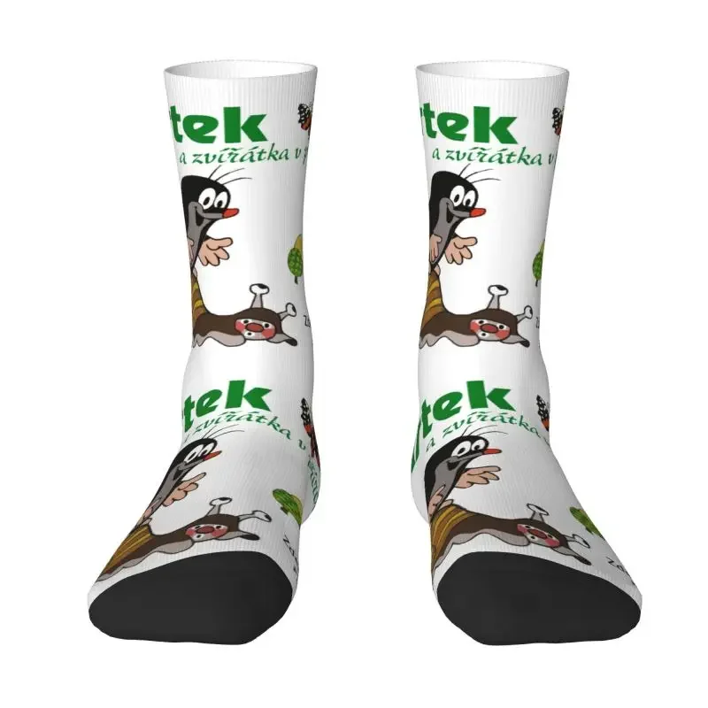 

Cute Cute Little Maulwurf Krtek Socks Women Men Warm 3D Printed Mole Cartoon Comic Basketball Sports Socks