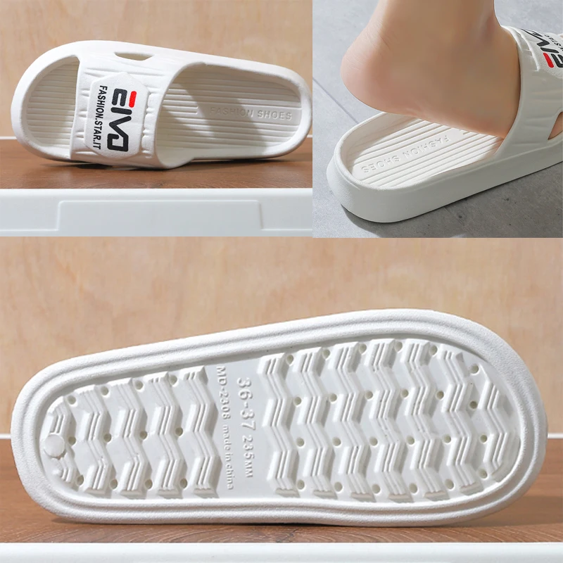 2024 New Sports Slippers Men Women EVA Home Outdoor Anti-Slip  Wear-Resistant Bathroom Sandals Beach Ciabatte Uomo Flip Flop