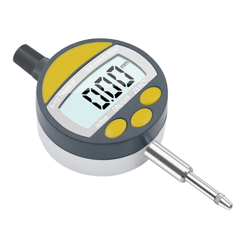 

Digital Dial Indicator 0.01mm/0.0005 Dial Test Gauge Range 0-12.7mm/0.5in Digital Probe Indicator Dial Test Indicators