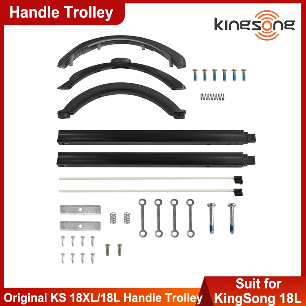 

Оригинальная часть тележки с ручкой KingSong 18XL/18L, костюм для телескопической ручки тележки KingSong 18XL для электрического одноколесного велосипеда 18XL