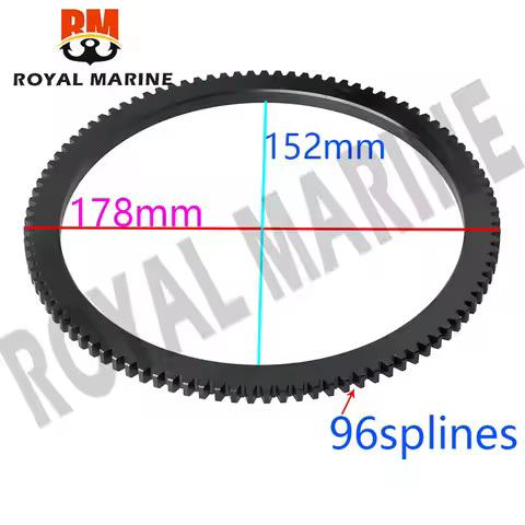 3B2-06194-1-00 Flywheel Crown Gear Ring For Tohatsu Outboard Motor Seapro HDX Hidea Hangkai 3B2-06194 2T 9.8-18HP Mercury 9.9HP