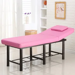 Mesa de masaje de madera para Spa, cómoda cama Plegable de belleza multifunción, cuerpo completo, muebles de salón, MQ50MB