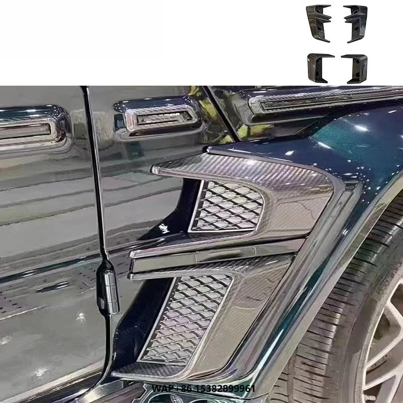 

G Class W464 Fender Ducts Air Vent Covers W463a W464 G63 G500 G550 Carbon Fiber Accessories PP Body Parts Exterior