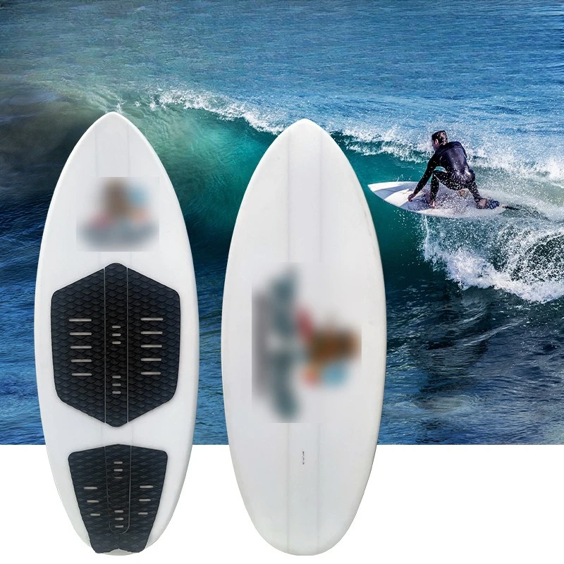 Surfplank 128 cm Wakeboard bamboehuid surfplank van koolstofvezel