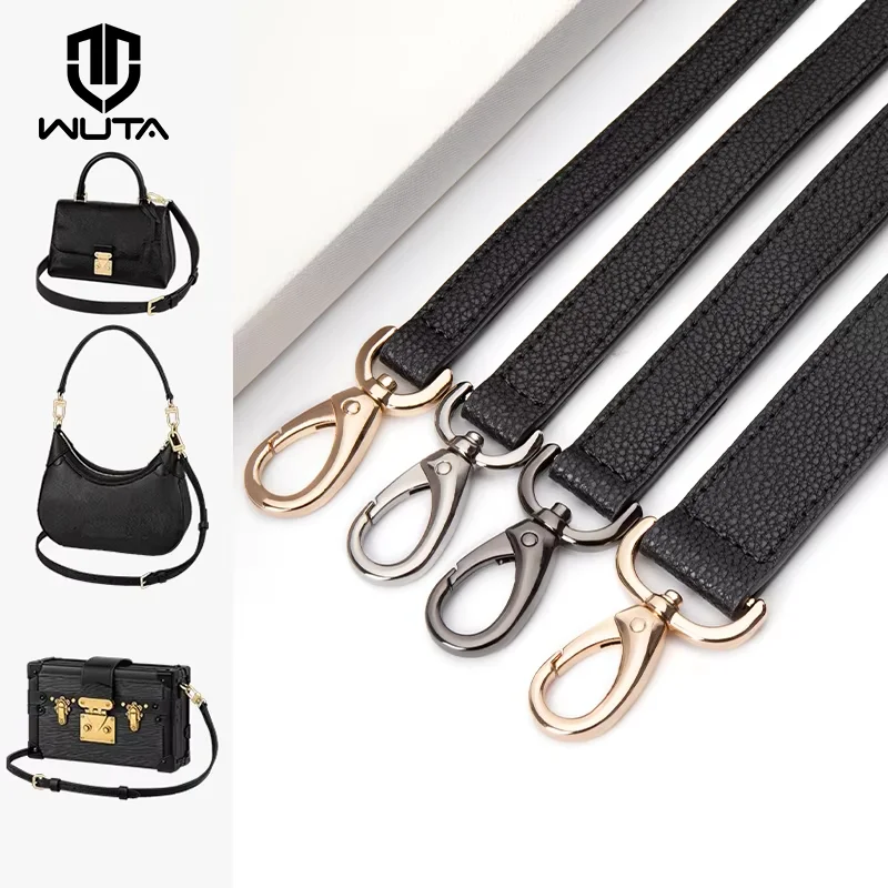 WUTA First Layer Cowhide Genuine Leather Bag Strap Adjustable Shoulder Straps Replacement Handbag Crossbody Belt Bag Accessories