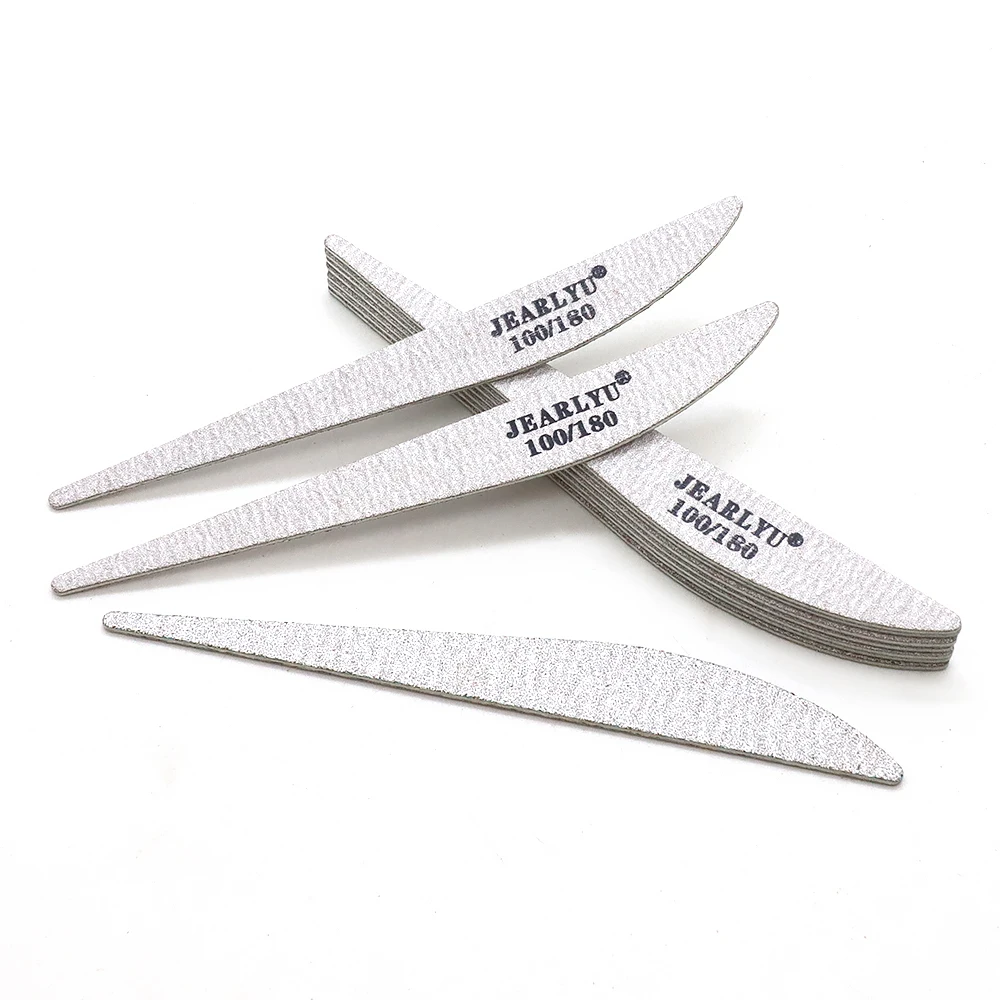 

30/100 Pcs/Bag Disposable Wooden Nail File 100/180 Grit Professional Manicure Pedicure Tool Nail Art Supplies Sanding File Strip