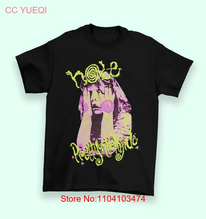 

Черная футболка с круглым вырезом и короткими рукавами Hole Pretty On The Inside Boyfriend Fit