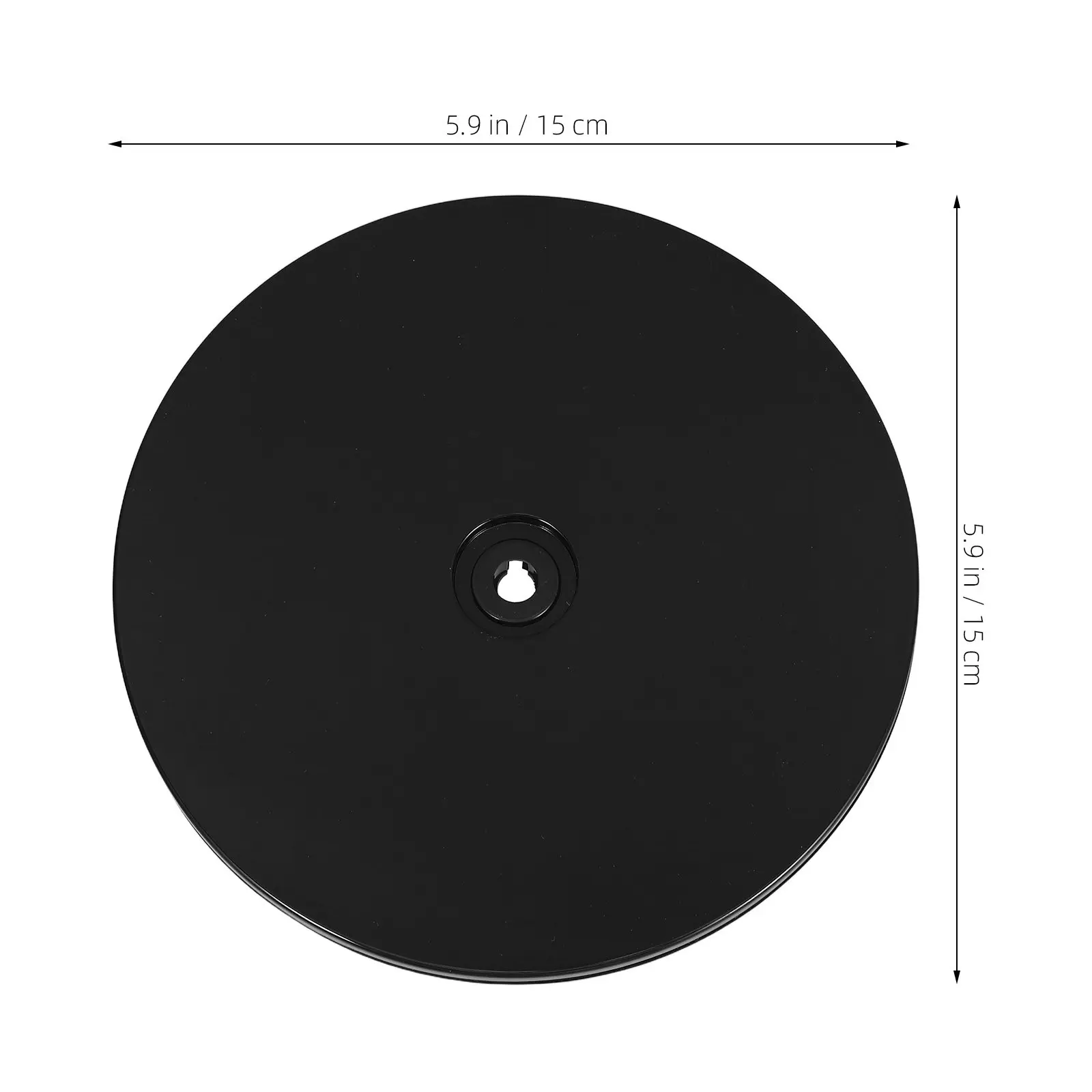 Turntable Acrylic Ball Bearing 360 Degree Rotation Rotating Tray Base for Cake Spice Rack Kitchen Bathroom Pantry Display Stand