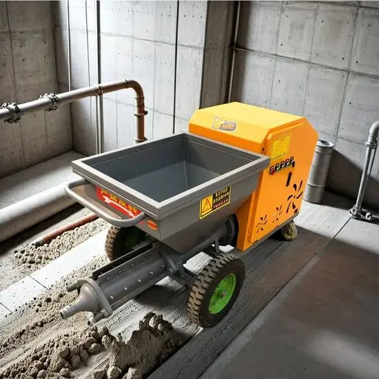 

Portable Wall Cement Spray Machine Concrete Mortar Spray Machine Automatic Wall Rendering Machine