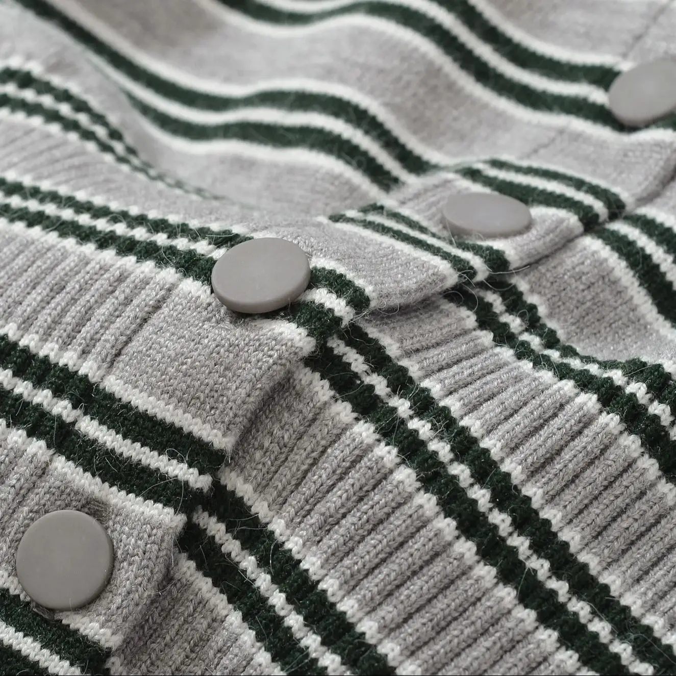 2025 خمر أفقي مخطط مغطاة واحدة الصدر زر سترة مشغولة من الصوف مرونة الخصر السراويل الصغيرة نحيل 2 قطع 1 مجموعة #6