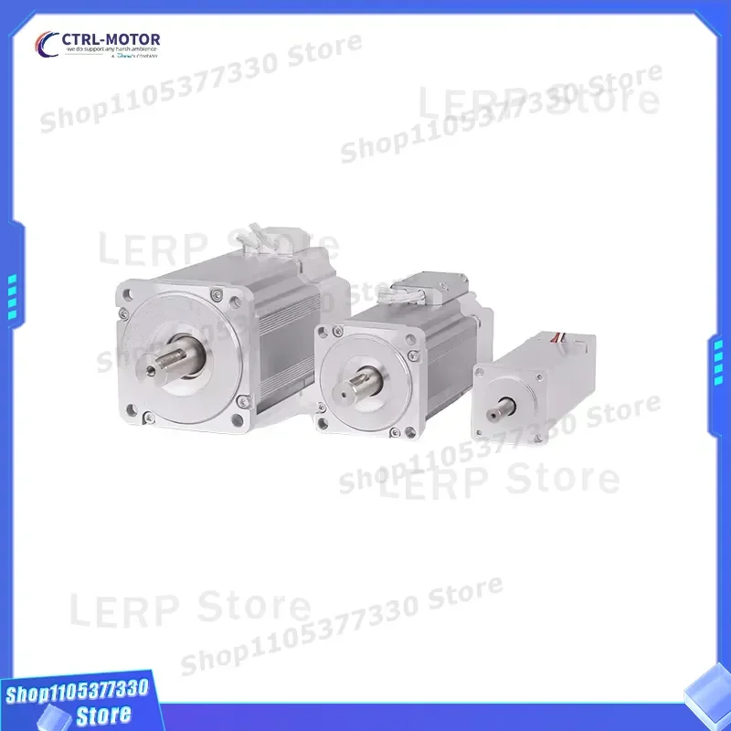 High Torque Three Phase AC DC Servo Motor 3000rpm With Brake 40mm 60mm 80mm 110mm Frame High Low Temperature Resistance
