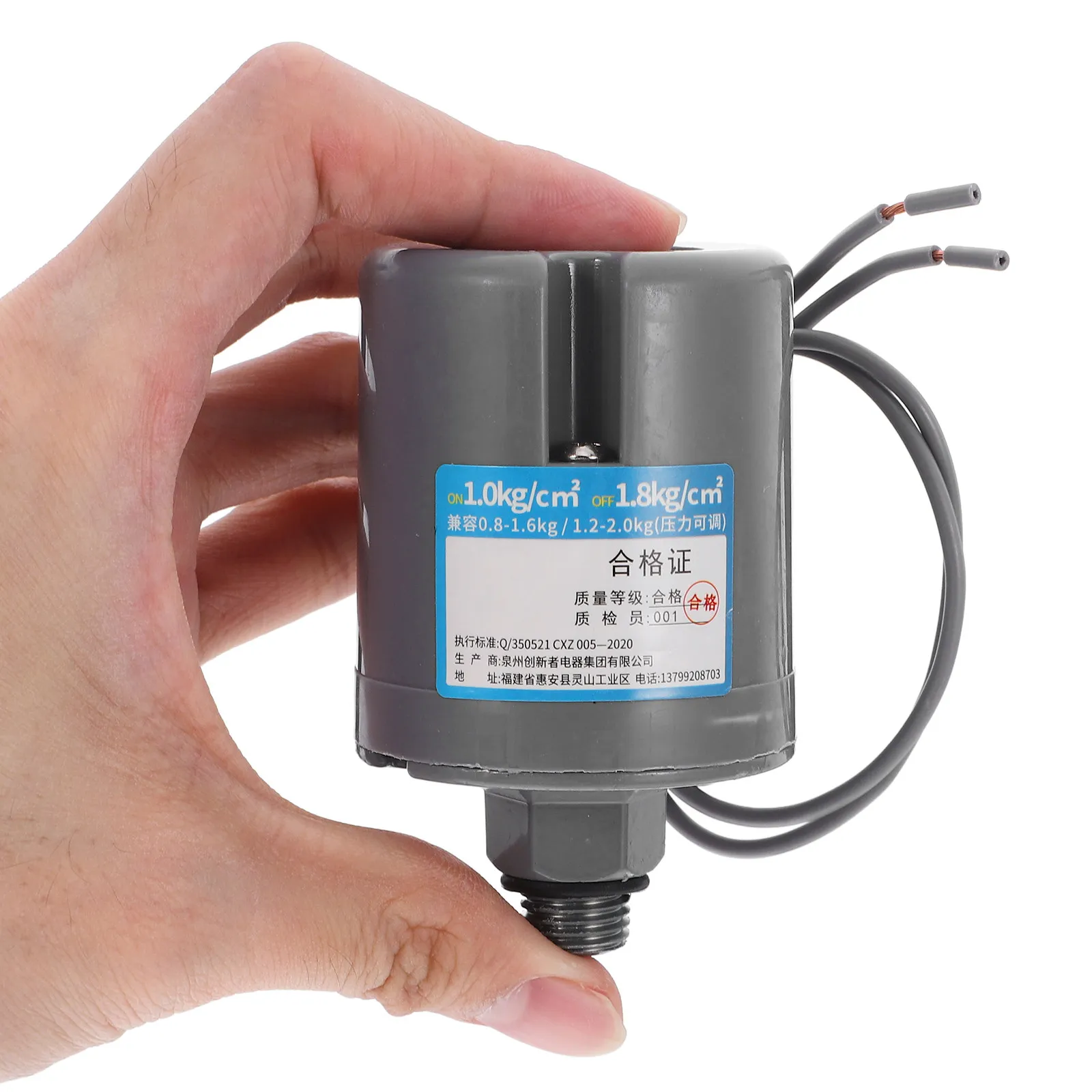 Adjustable Self-Priming Pump Pressure Switch Universal Mechanical Design High Efficiency Stable Water Pressure Control for Well