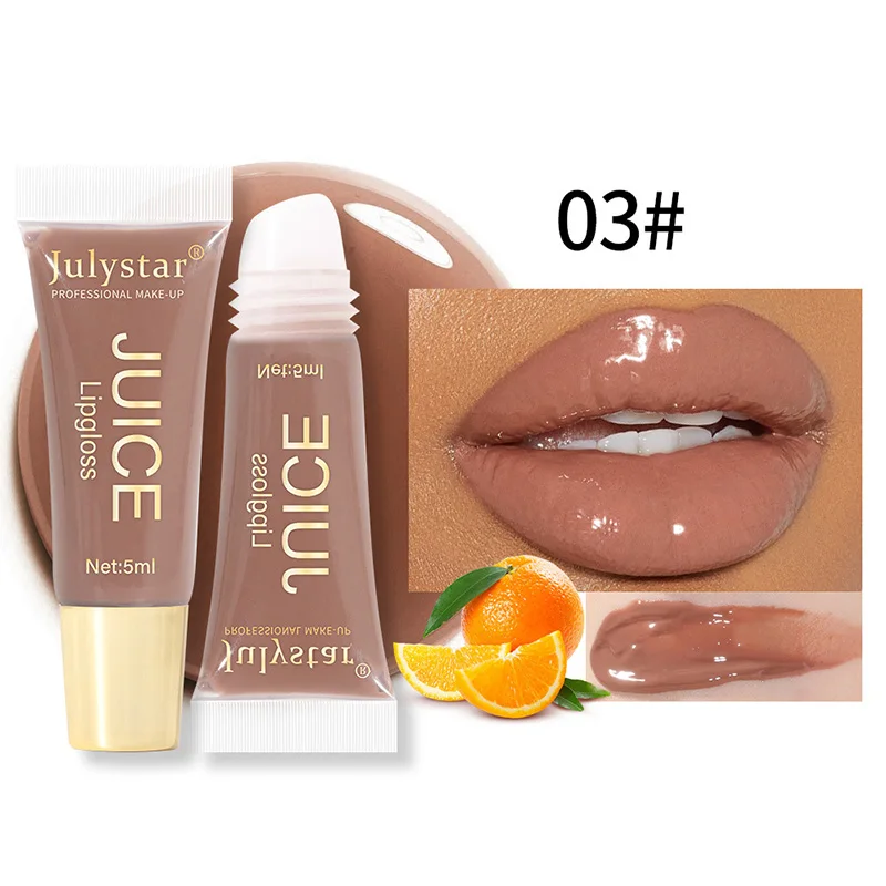 Fruit Flavored Moisturizing Lip Gloss Long Lasting Tinted Hydrating Lip Gloss Plumping Lip Oil for All Occasions Lip Care